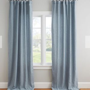 EUC Pottery Barn Belgian Flax Linen Curtain 108x50